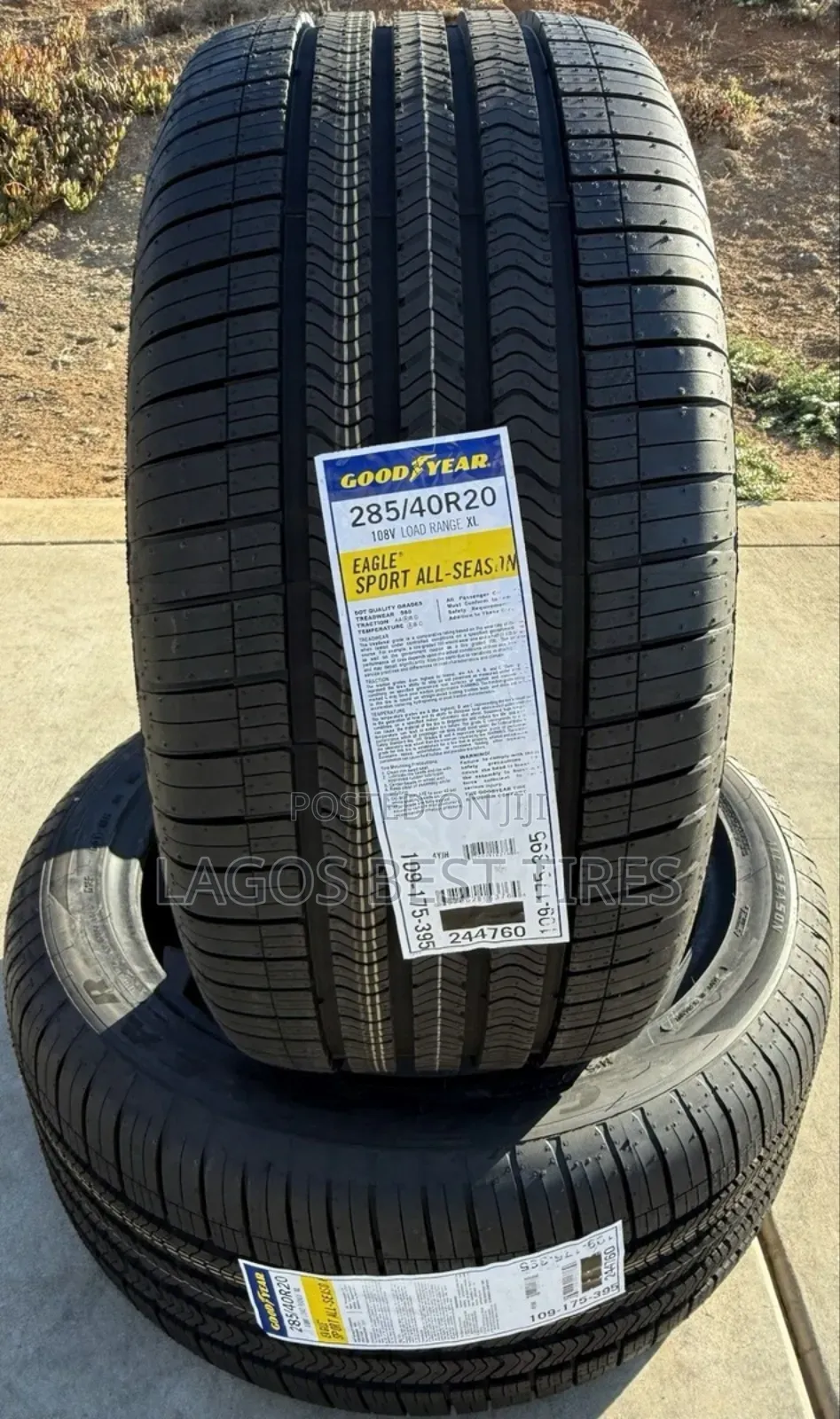 Goodyear Eagle Sport All-Season Rof - 285/40r20 108v (Brand New)