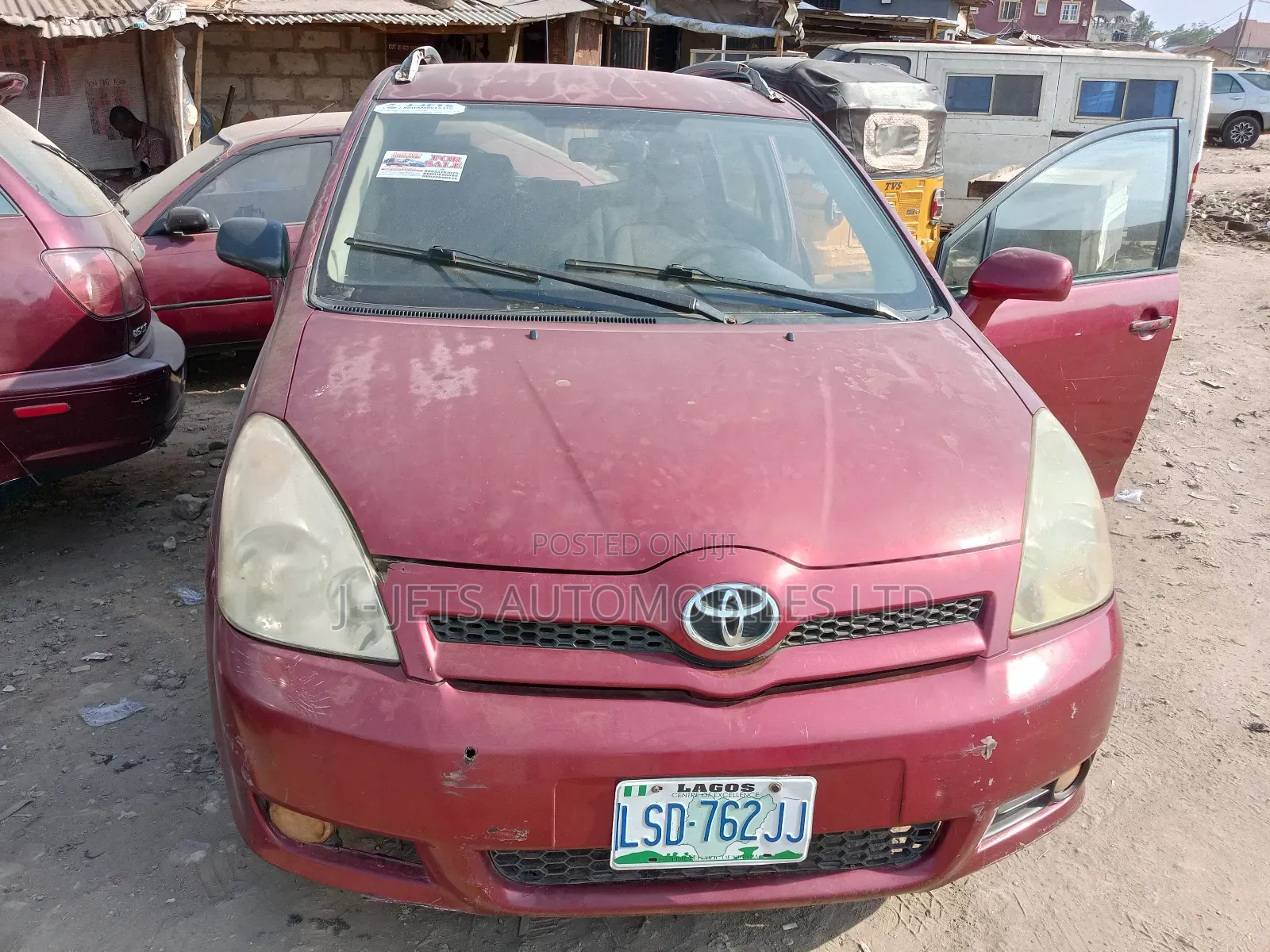 Toyota Corolla Verso 2006 Red