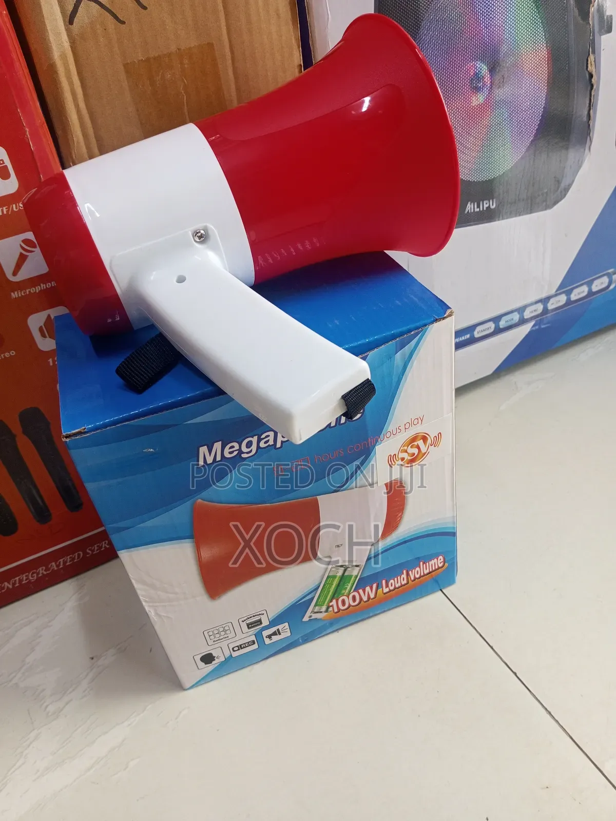 100 Watts Portable Megaphone