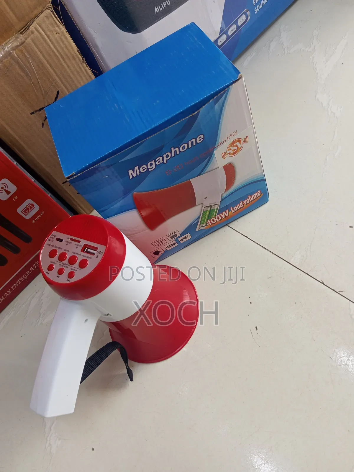 100 Watts Portable Megaphone