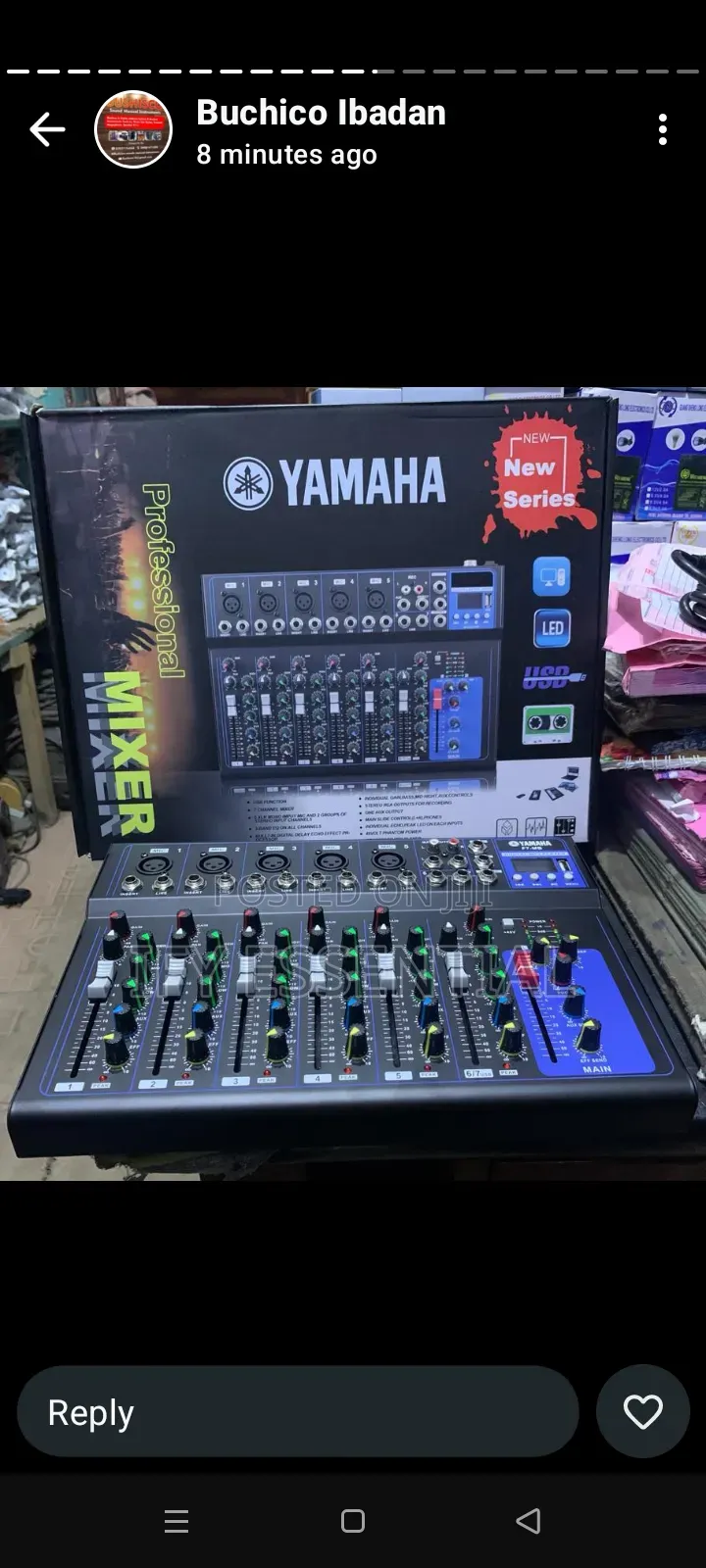 F7 Mixer Channel
