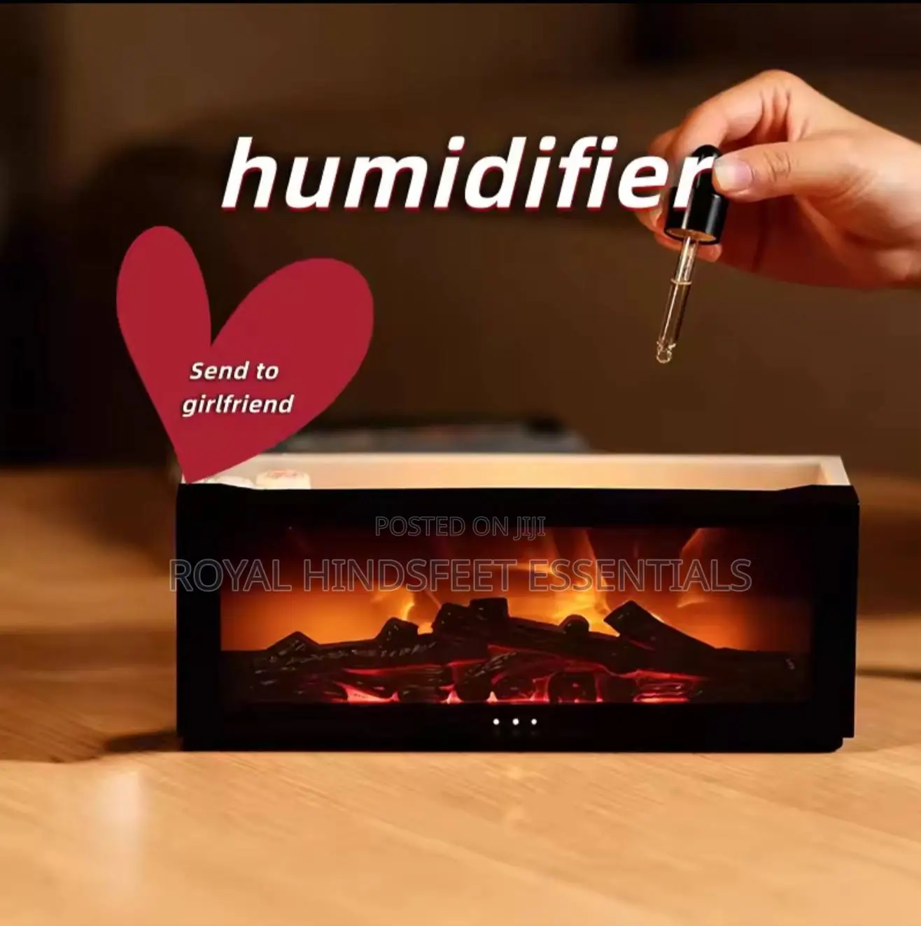 Fireplace Imitation Flame Humidifier