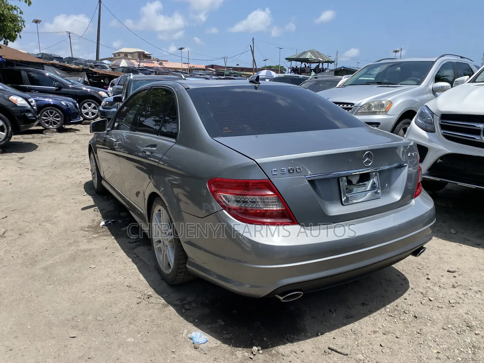 Mercedes-Benz C300 Luxury 4Matic Sedan AWD (3.0L 6cyl 7A) 2011 Silver