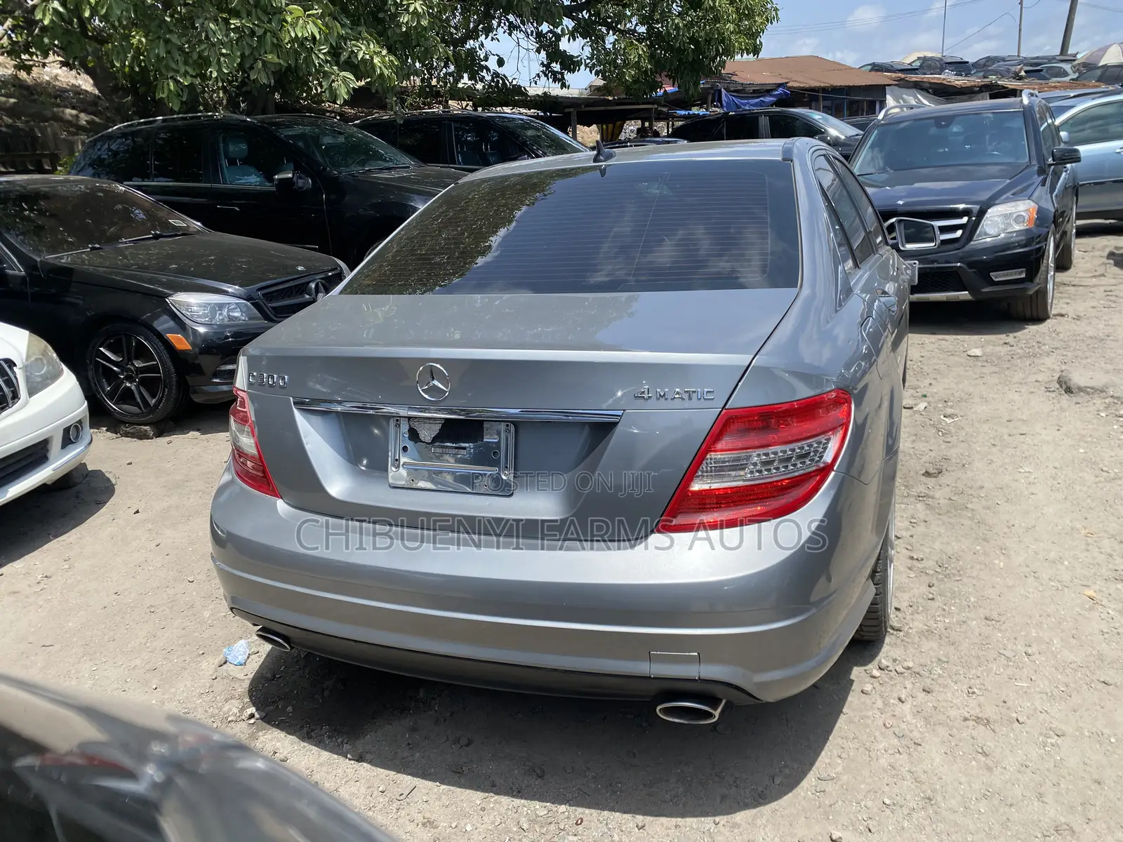 Mercedes-Benz C300 Luxury 4Matic Sedan AWD (3.0L 6cyl 7A) 2011 Silver