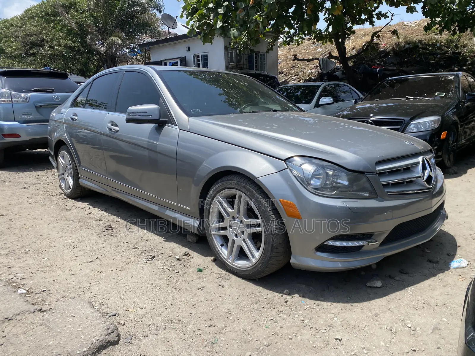 Mercedes-Benz C300 Luxury 4Matic Sedan AWD (3.0L 6cyl 7A) 2011 Silver