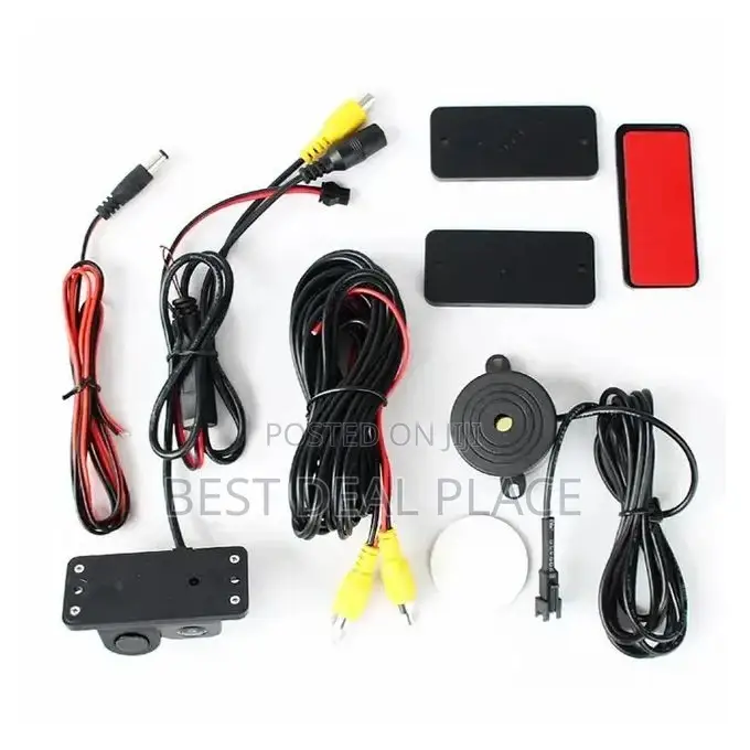 2 in 1 Car Reverse Camera With Parking Sensor