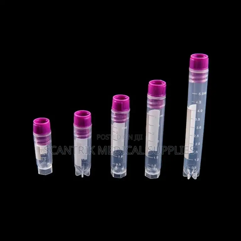 Cryotube With Internal Cap for Precise Laboratory Operations