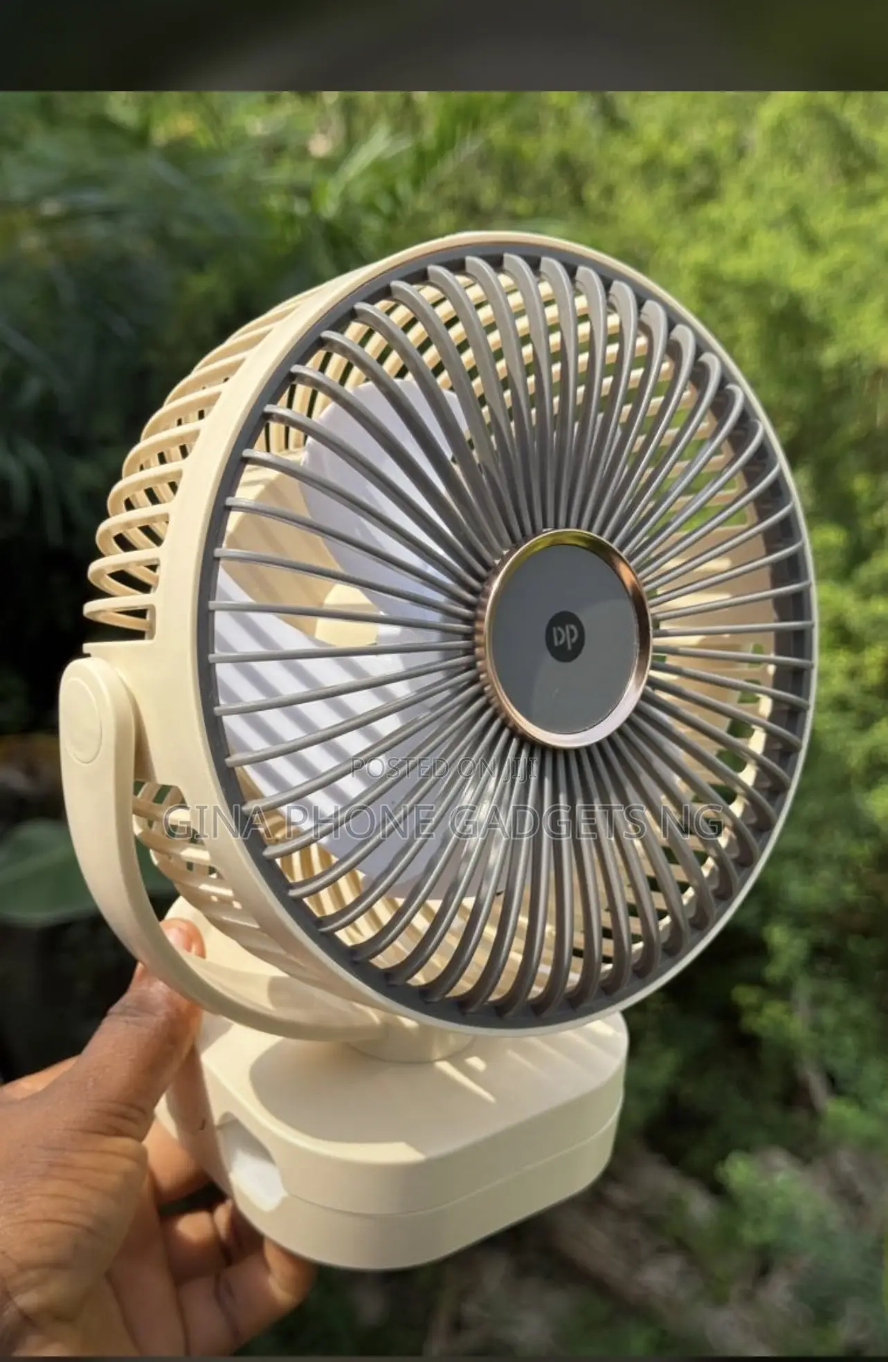 Fan (Dp-7638 4000mah Rechargeable Multifunctional Fan