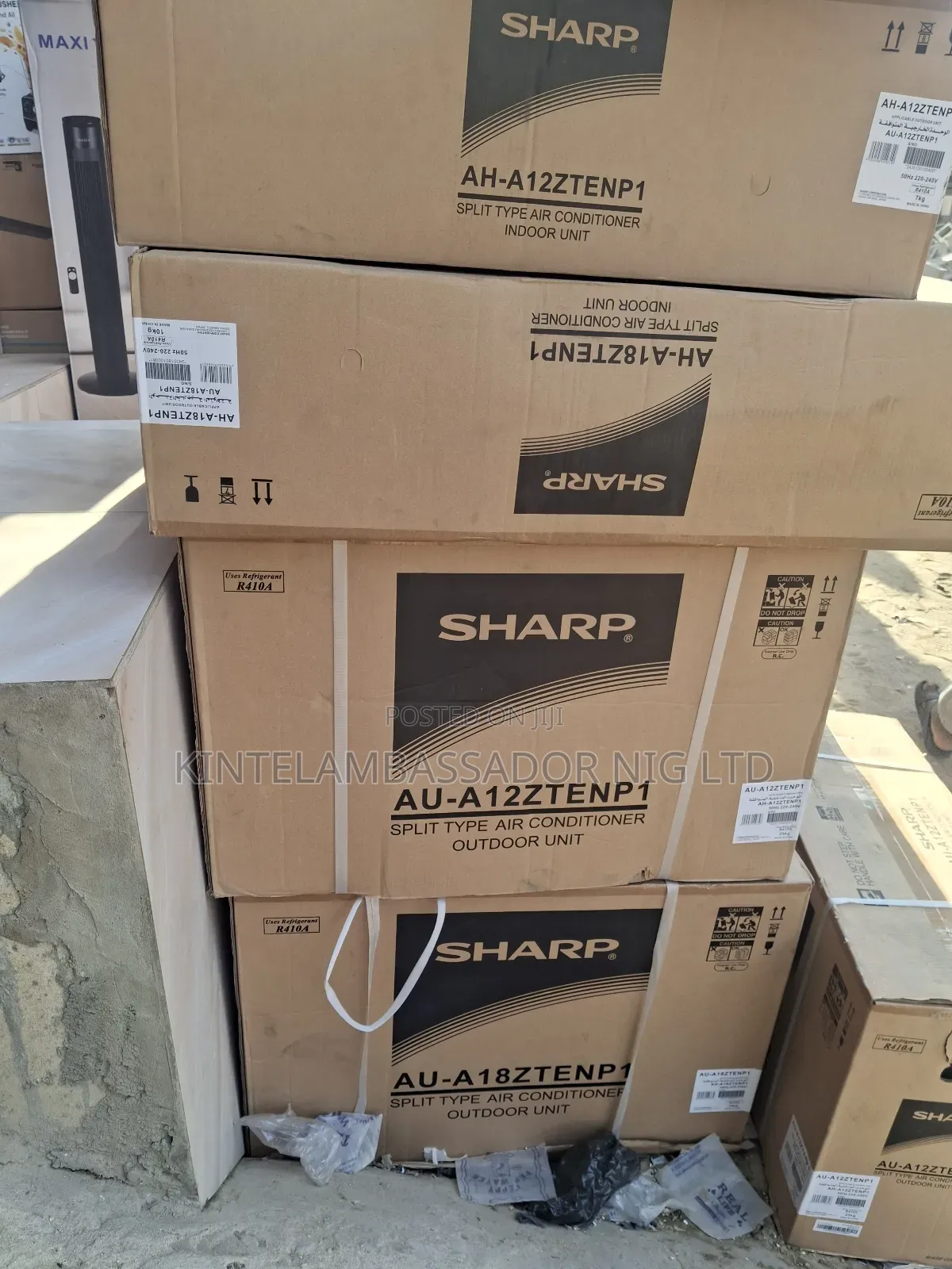 Sharp 1.5hp Air Conditioner- Ah-A12ztenp1