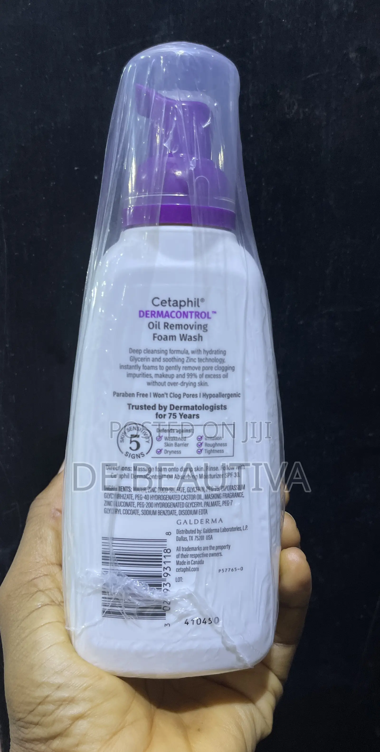 Cetaphil Oil Removing Foam Wash - Acne Oily Skin Cleanser
