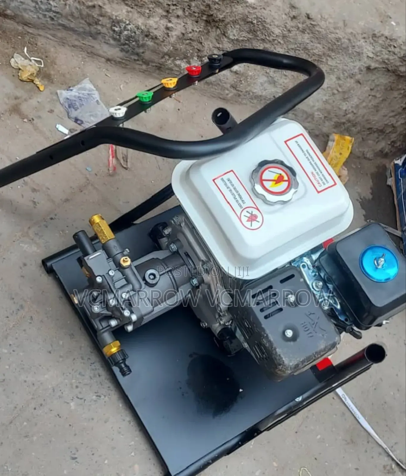 Petrol-Powered High-Pressure Washer,