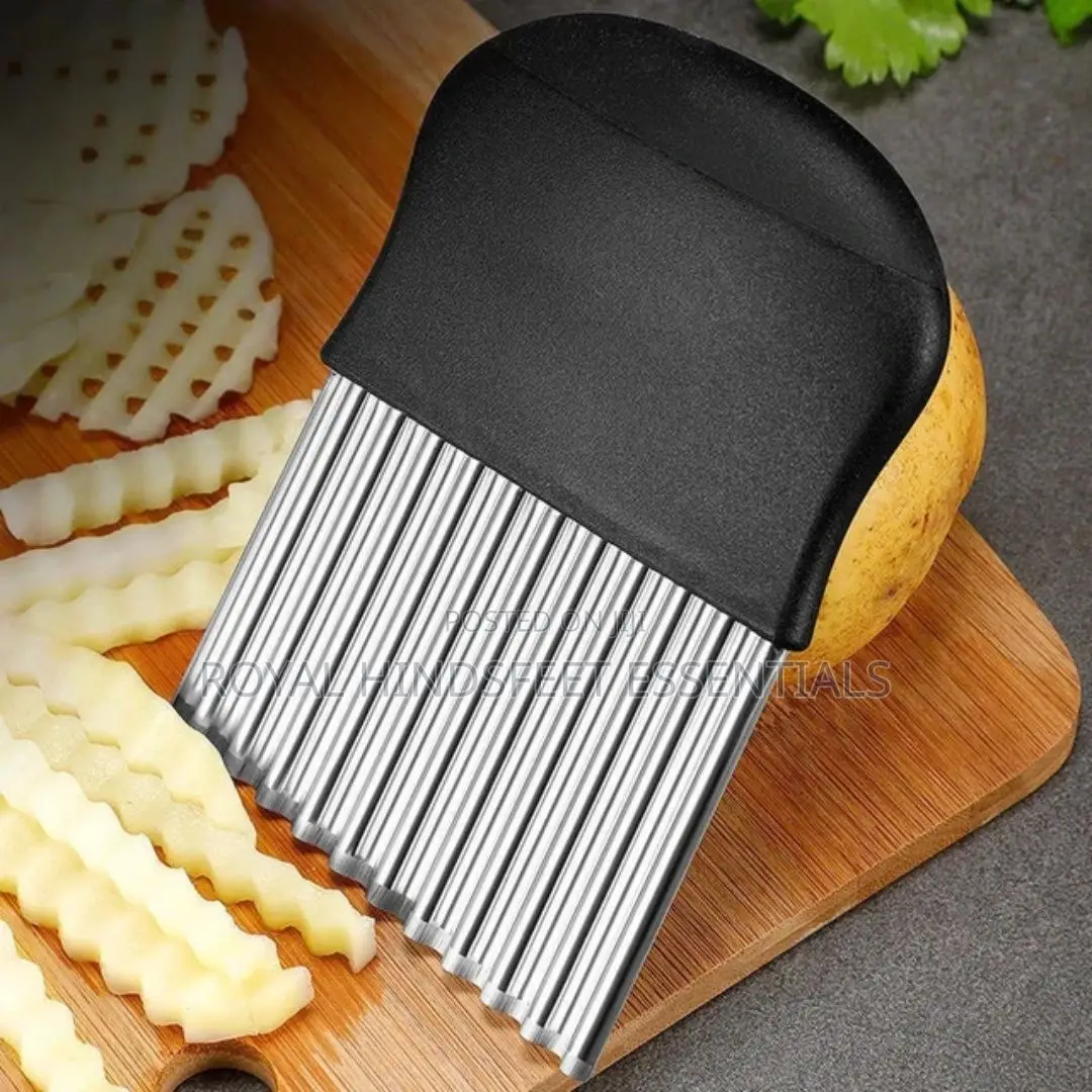 Stainless Steel Fruit and Vegetable Wavy Cutter 