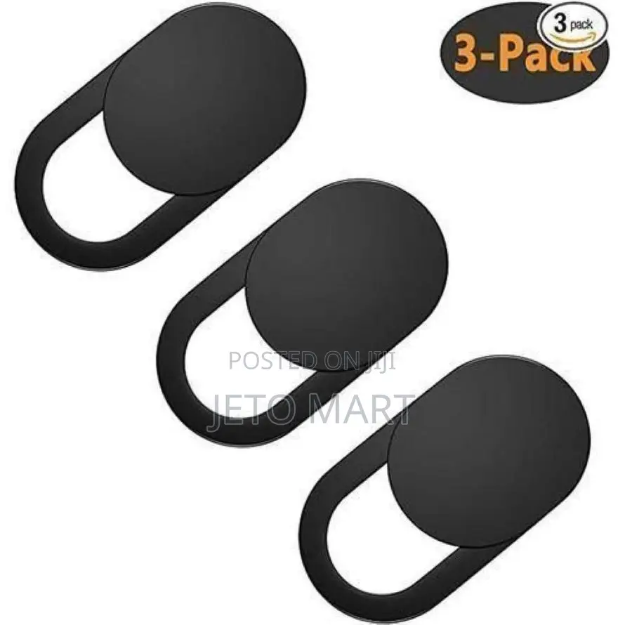 3pcs Webcam Front Camera Cover Slider Plastic Laptops iPhone Tablets