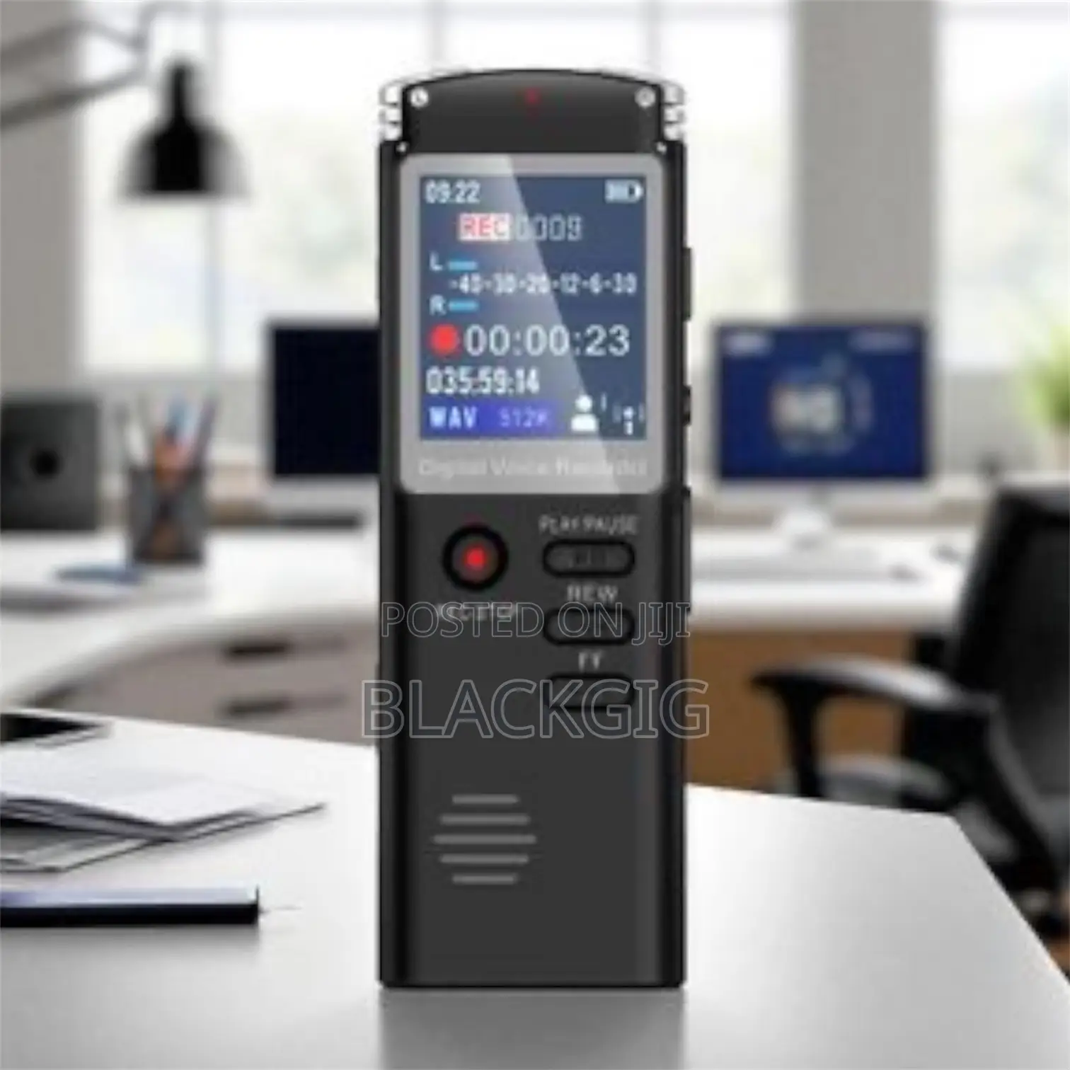 Digital Voice Recorder Quality Rechargeable Audio Recorder Clear Sound
