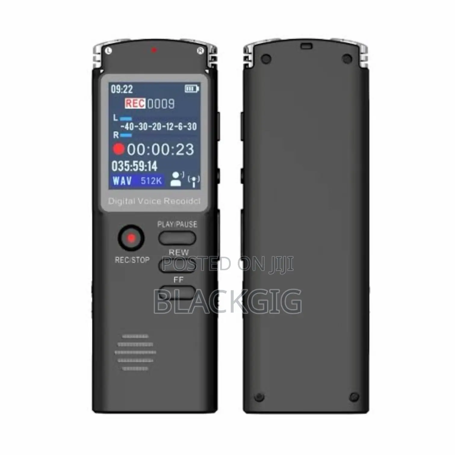 Digital Voice Recorder Quality Rechargeable Audio Recorder Clear Sound