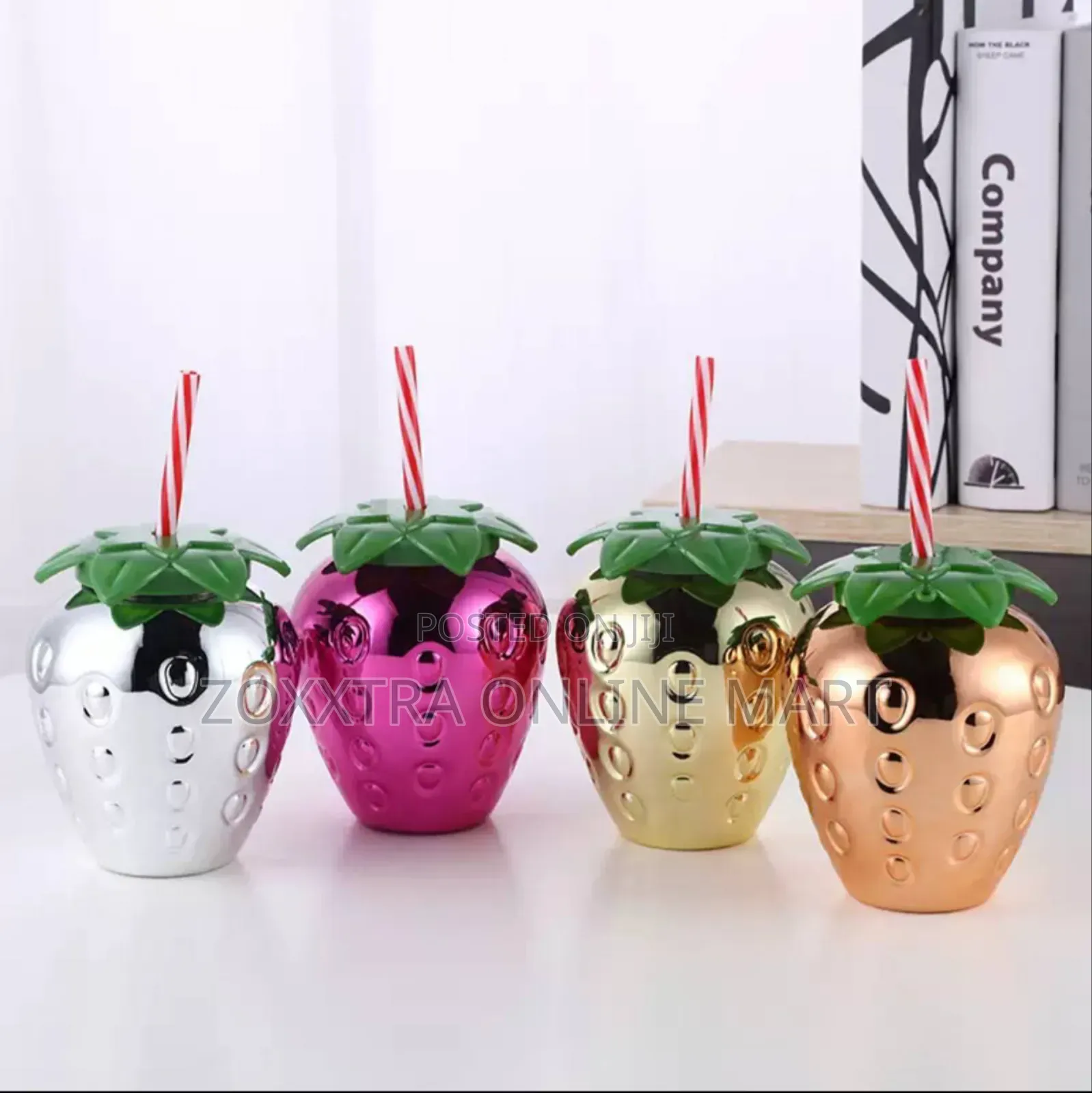 Strawberry Straw Cup