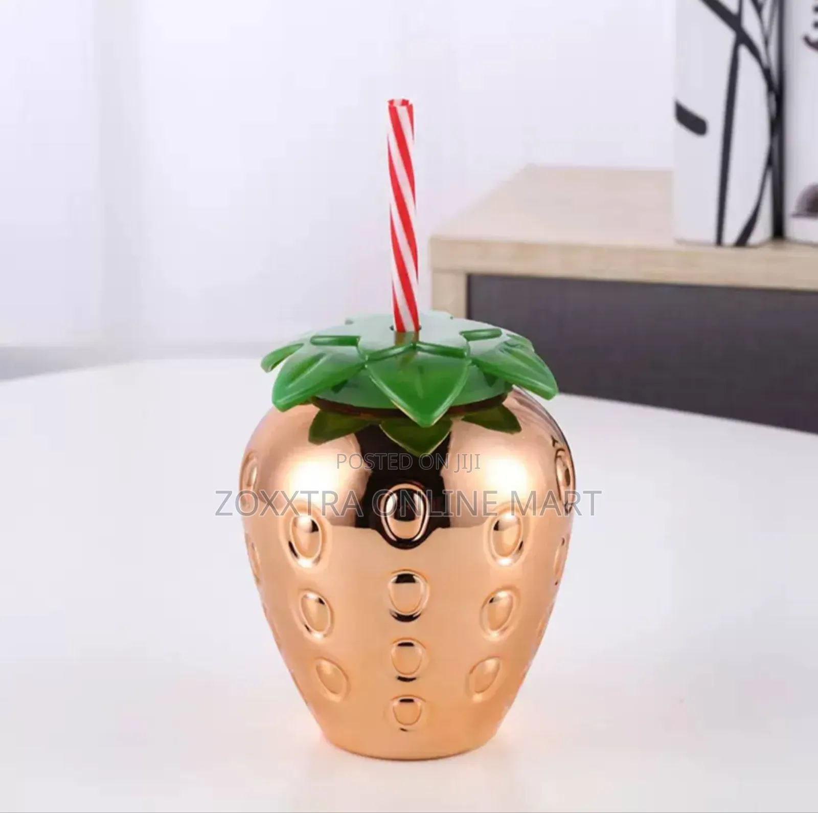Strawberry Straw Cup