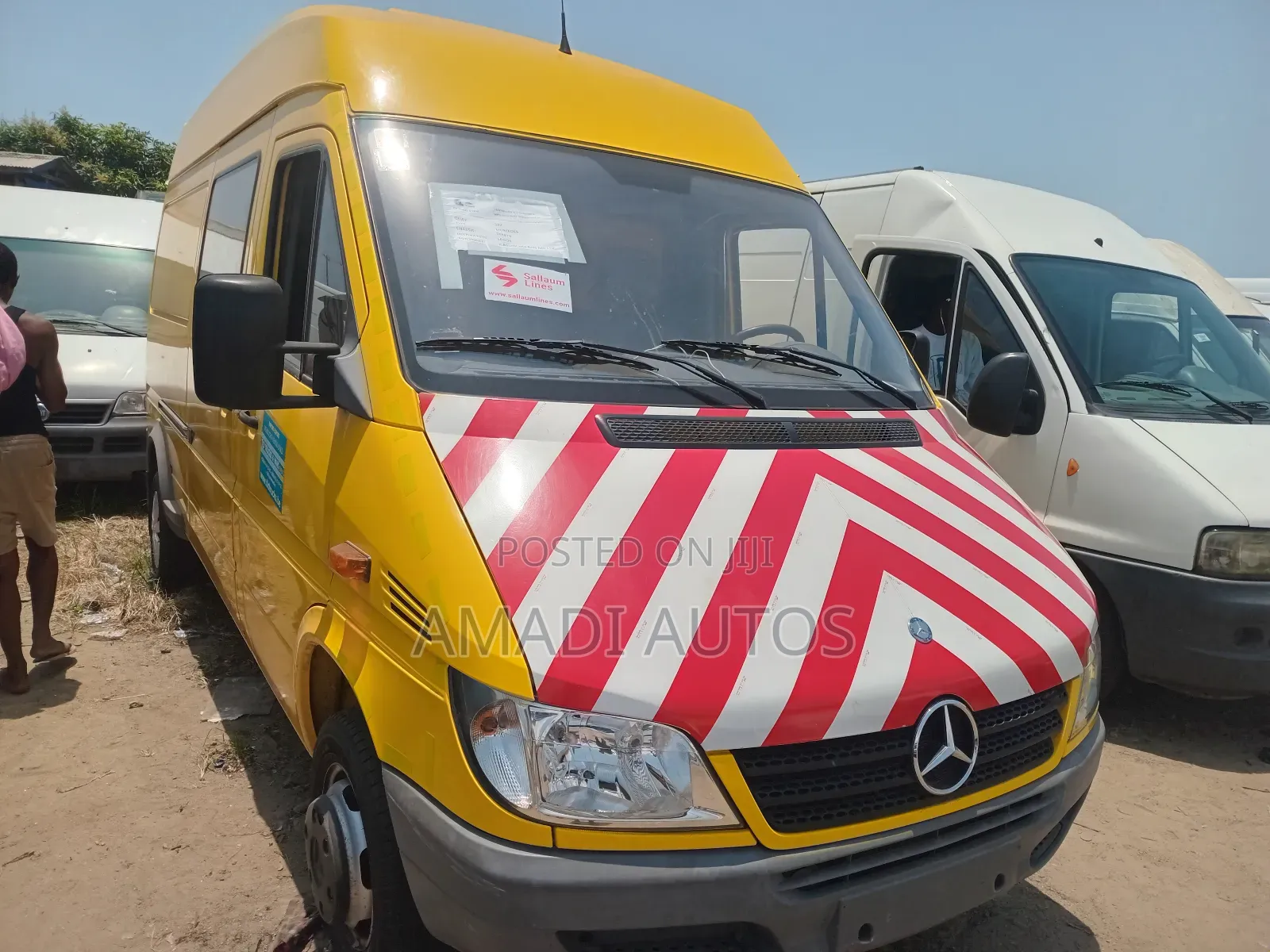 Mercedes-Benz Sprinter 2005 Yellow