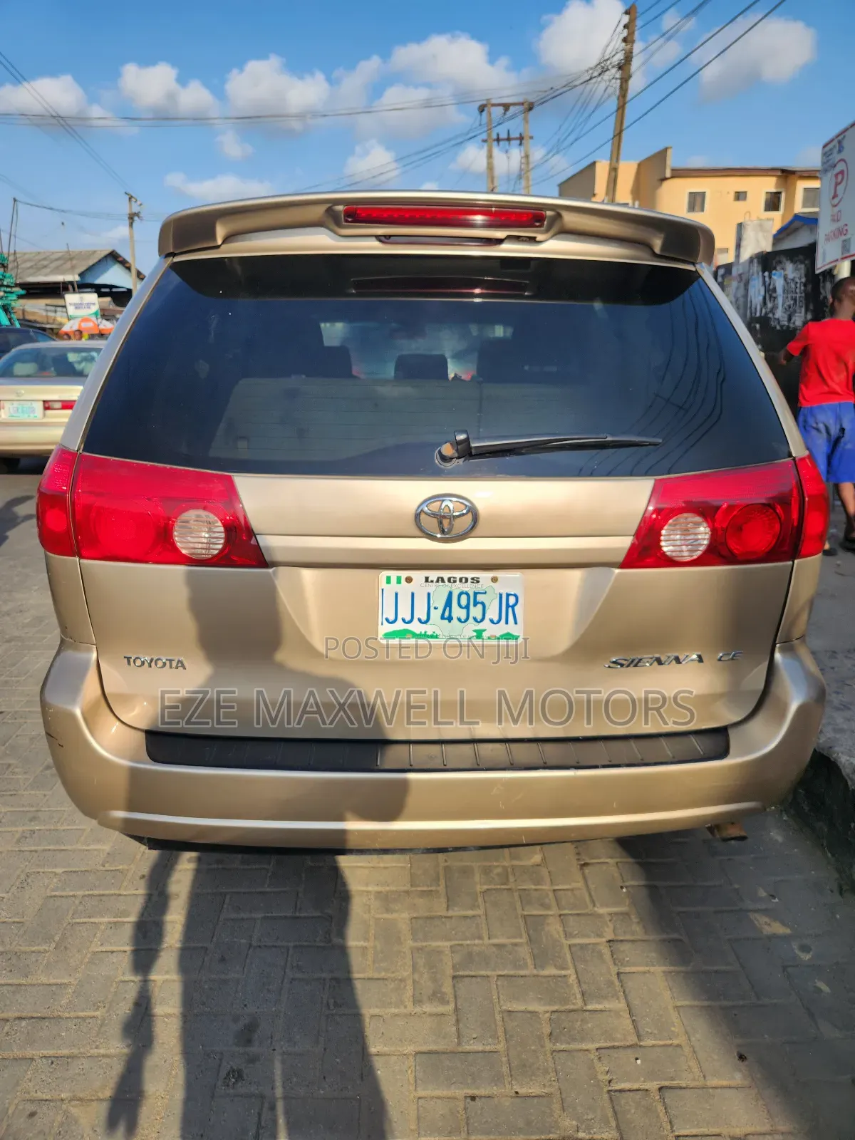 Toyota Sienna CE 2005 Gold