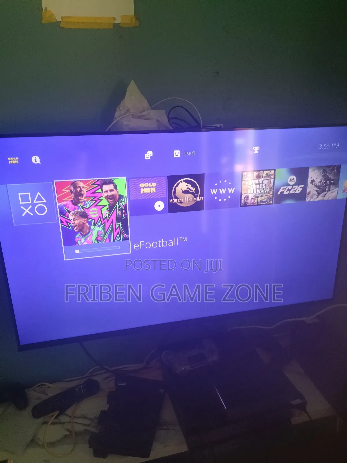 Install 6+ Ps4 Games Including Gta V, Efootball 26– Fast Affordable