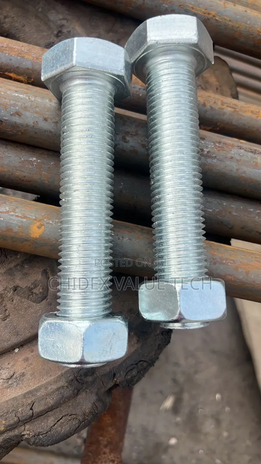 Heavy Duty Hex Head Bolt and Nut