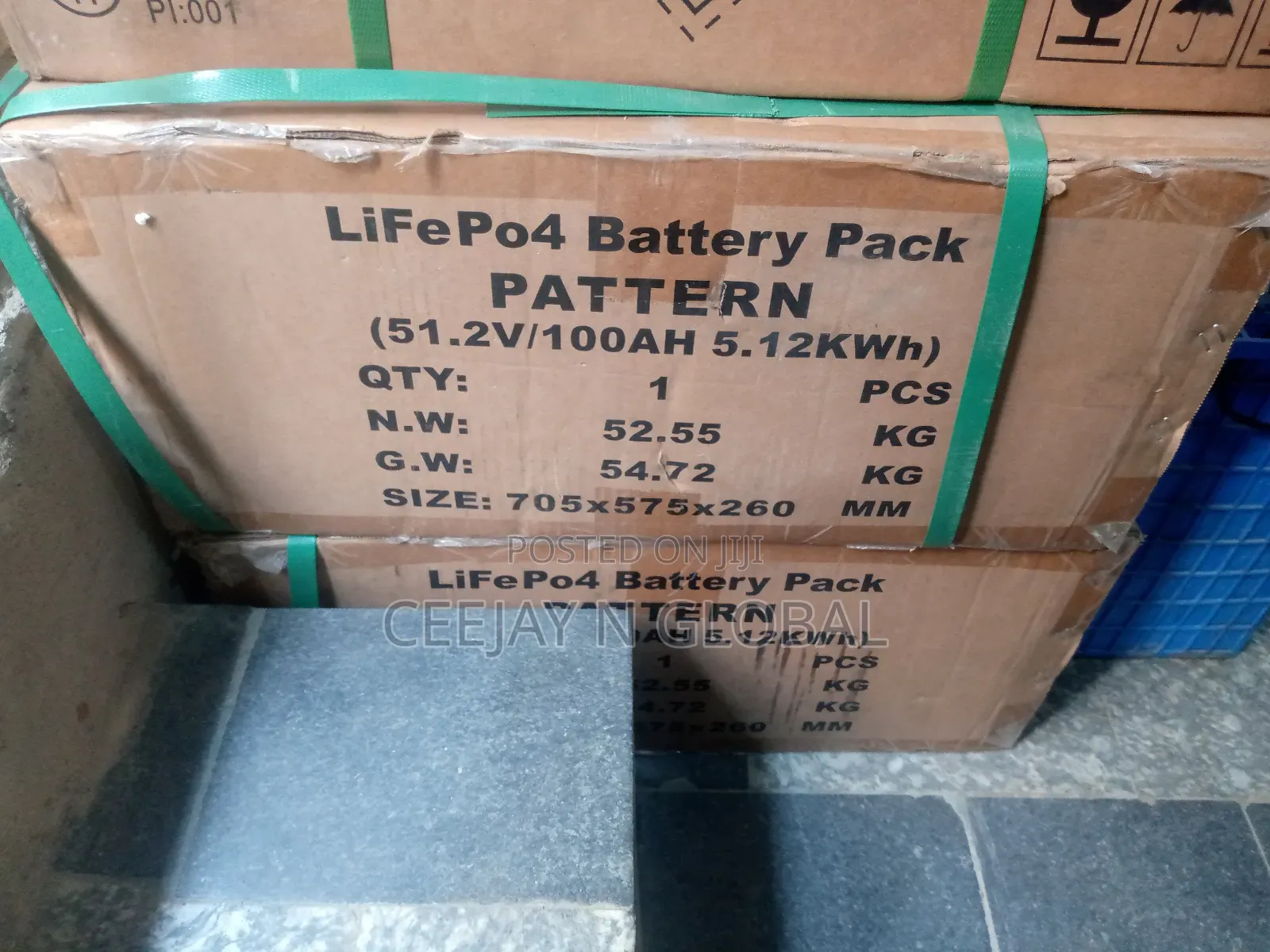 Solar Pattern 5.12 KWH 51.2v Lithium Ion Battery