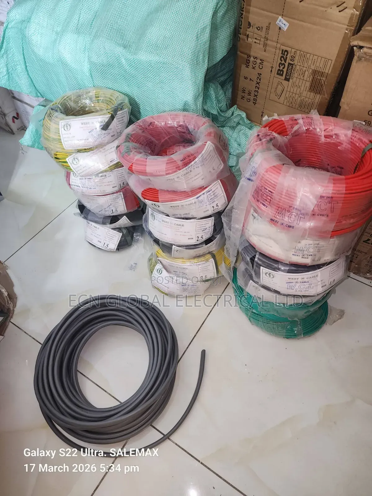 4mm Single Core Cable – Pure Copper Electrical Wire