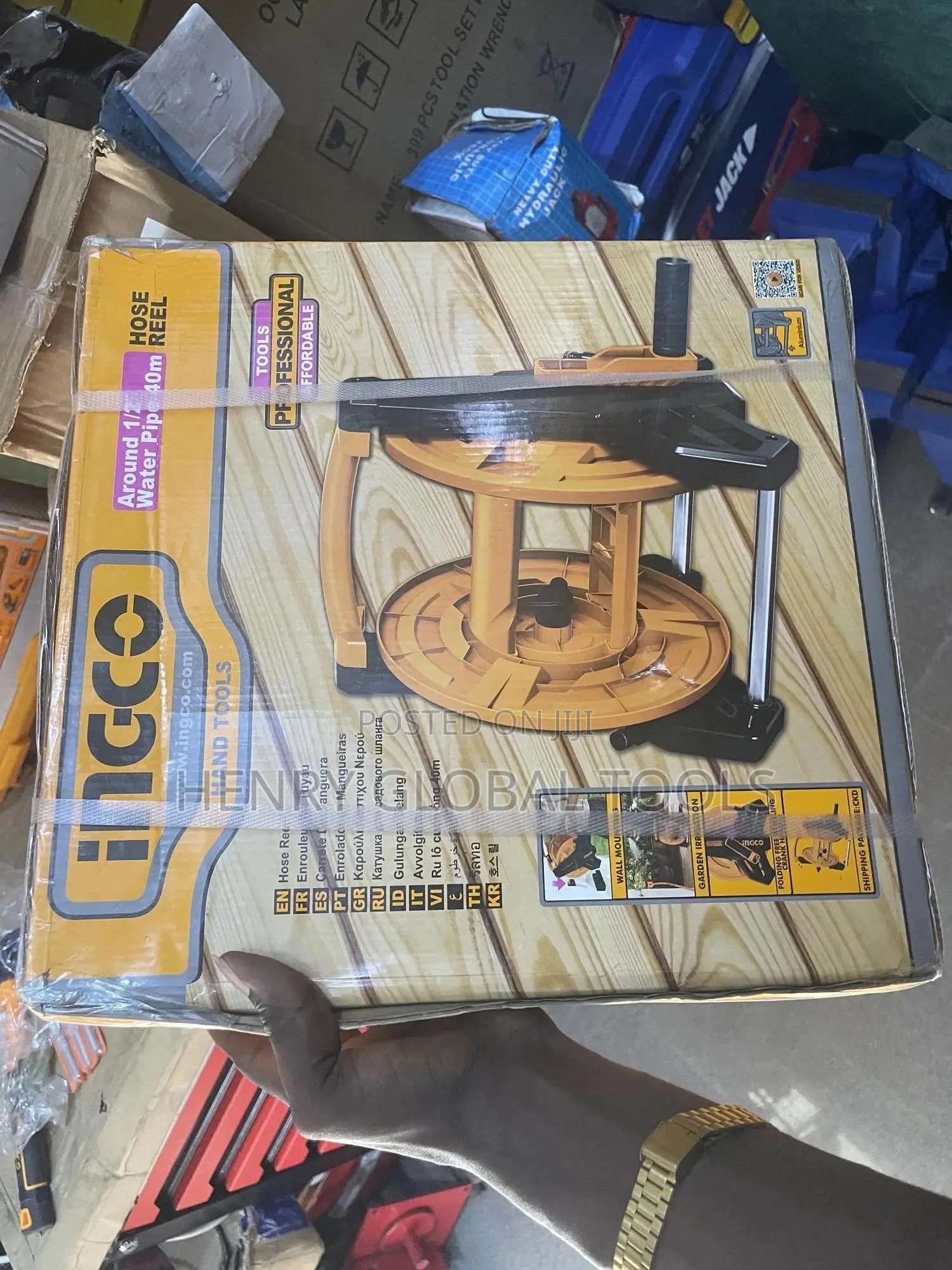 1/2” Ingco Water Pipe Hose Reel