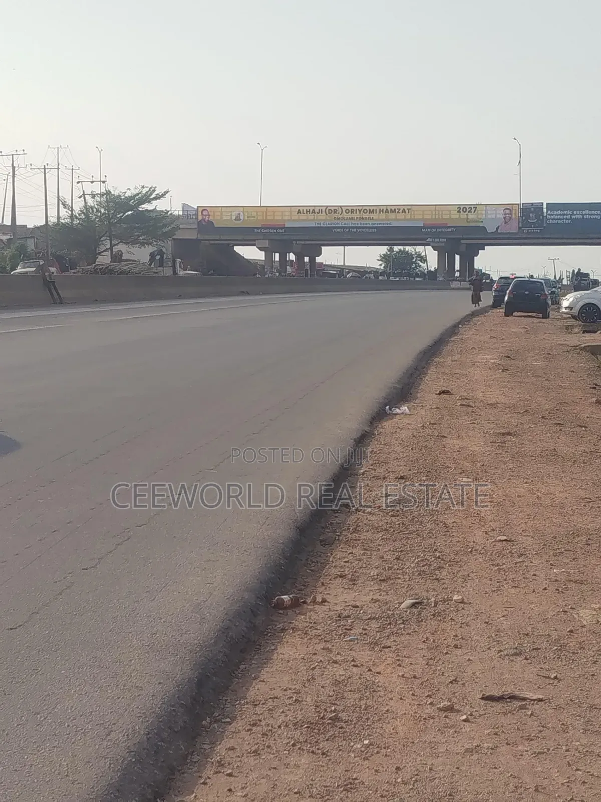 650sqm(With Around 1000sqm Setback Available for Sale at Akobo Bridge