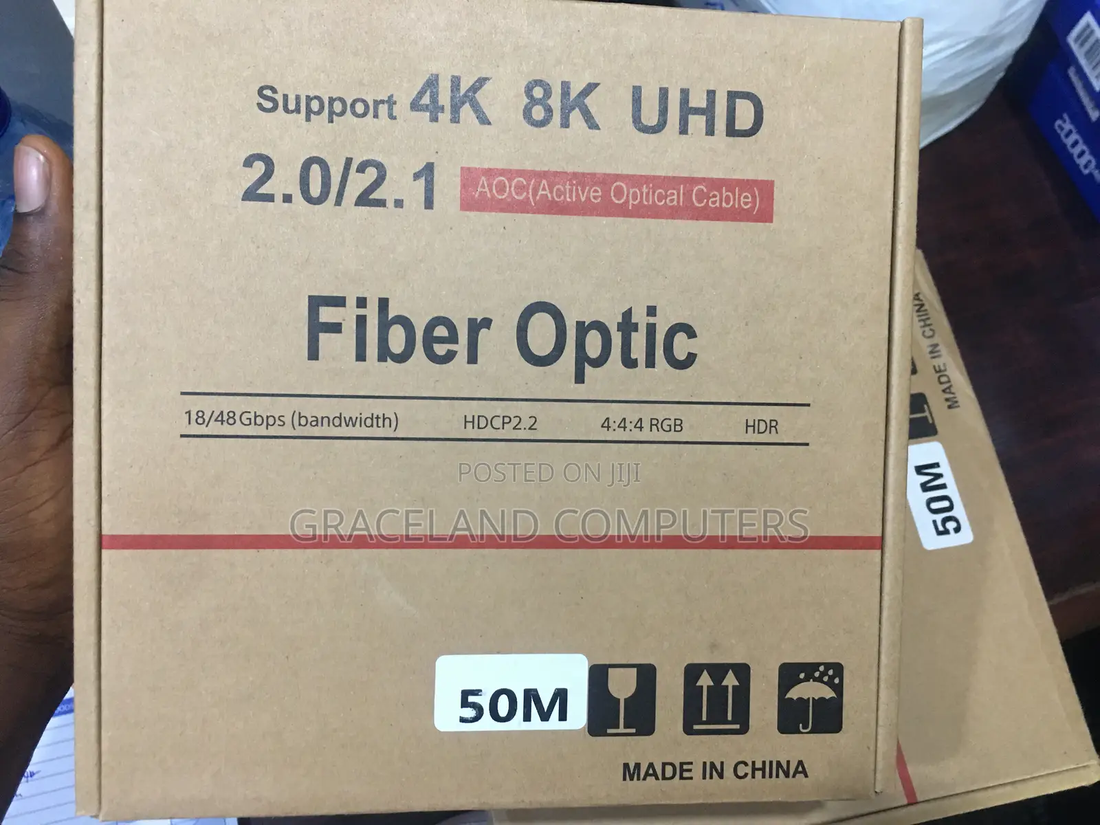 50meters Hdmi Fiber Optic Uhd Cable