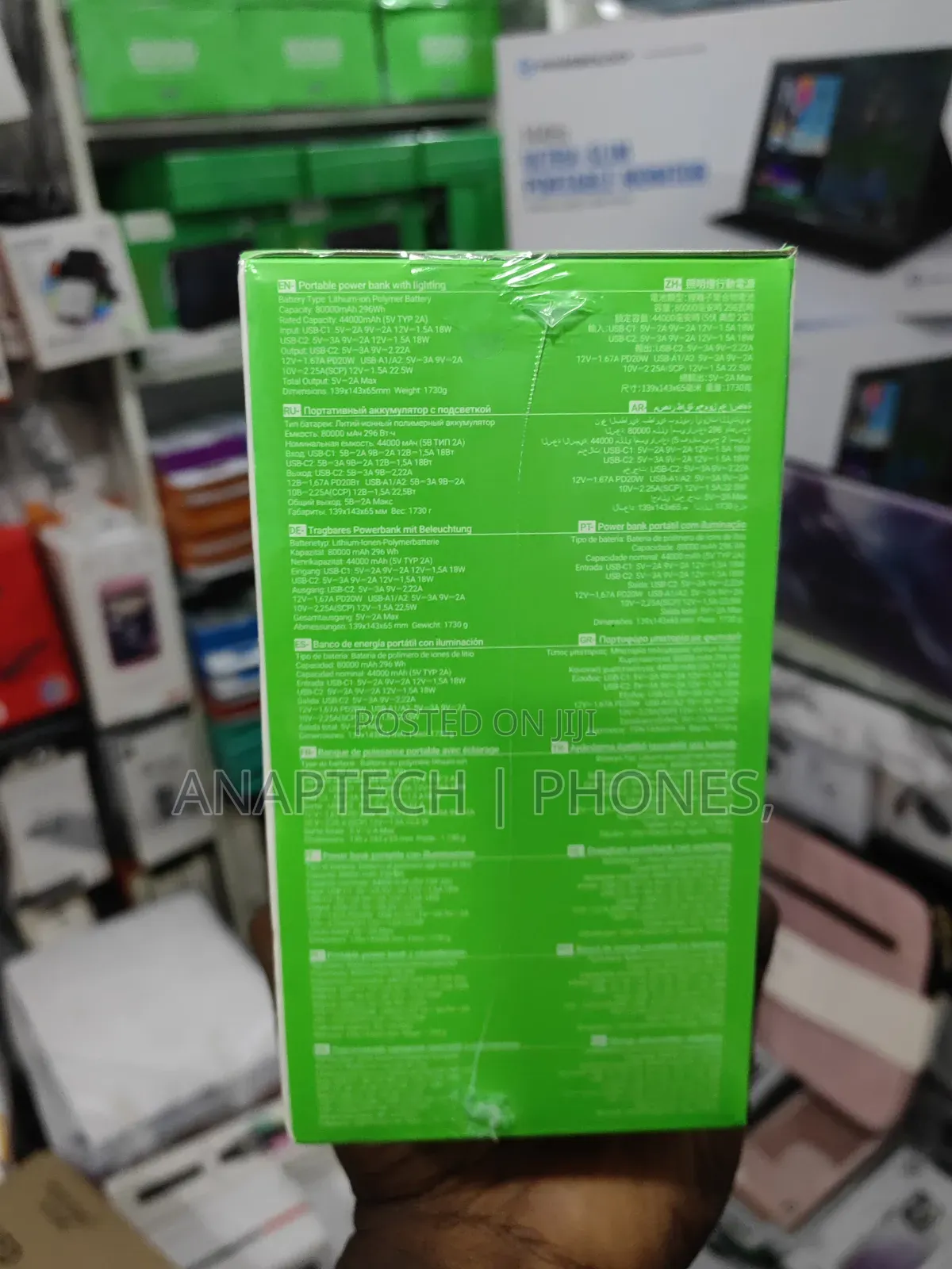 Hock 80000 Mah Larger Capacity Powerbank Premium Product J161 22.5w.