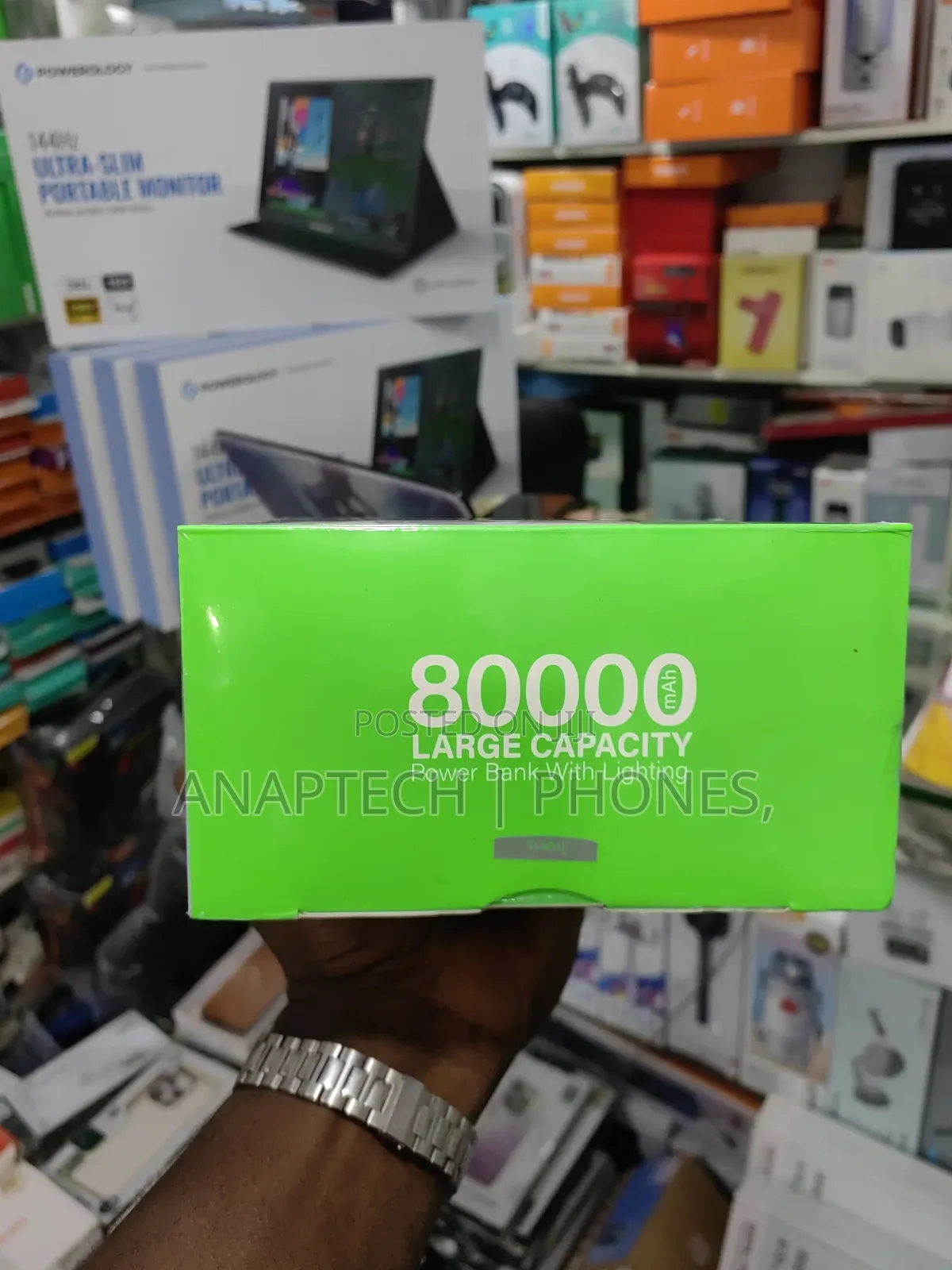 Hock 80000 Mah Larger Capacity Powerbank Premium Product J161 22.5w.