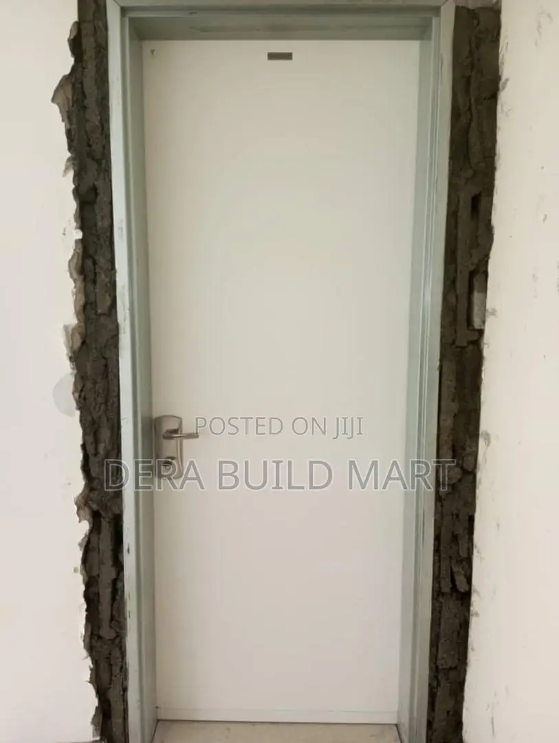 White Isreali Door