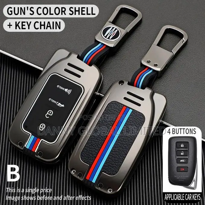 Grey Color Lexus Is250/350 2014 Metal Key Cover