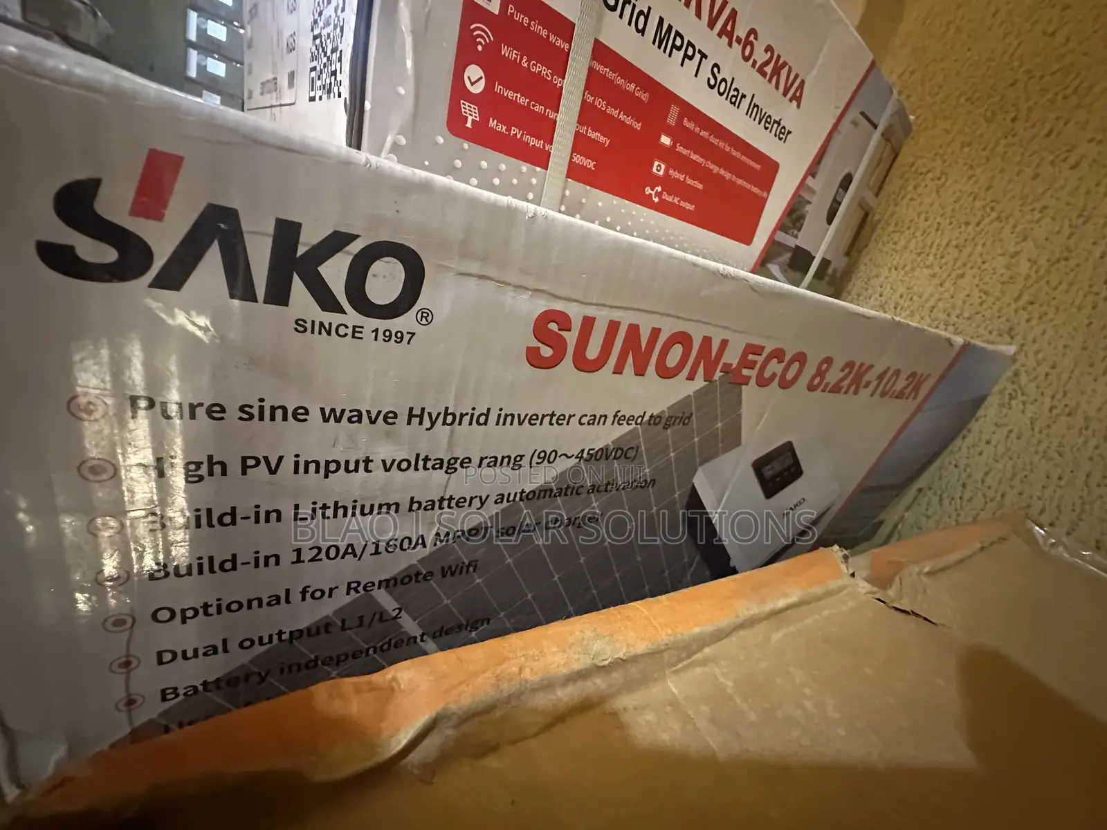 Sako Hybrid Inverter 10.2kva