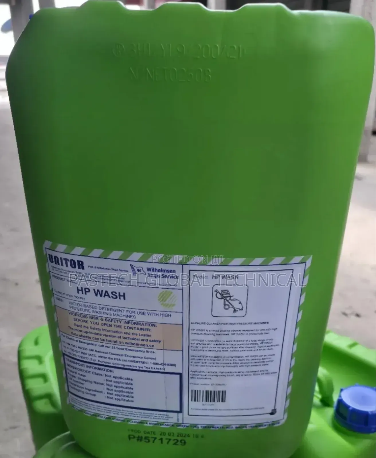 25-ltr Unitor Hp Wash