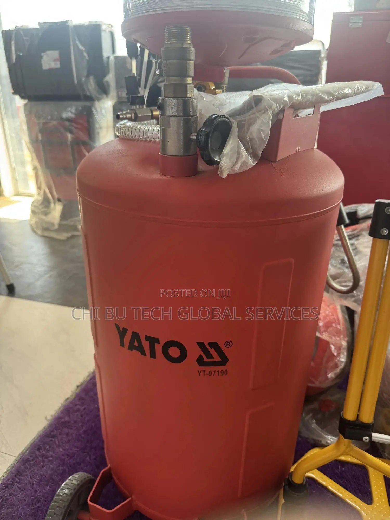 80l Pneumatic Oil Drainer and Extractor