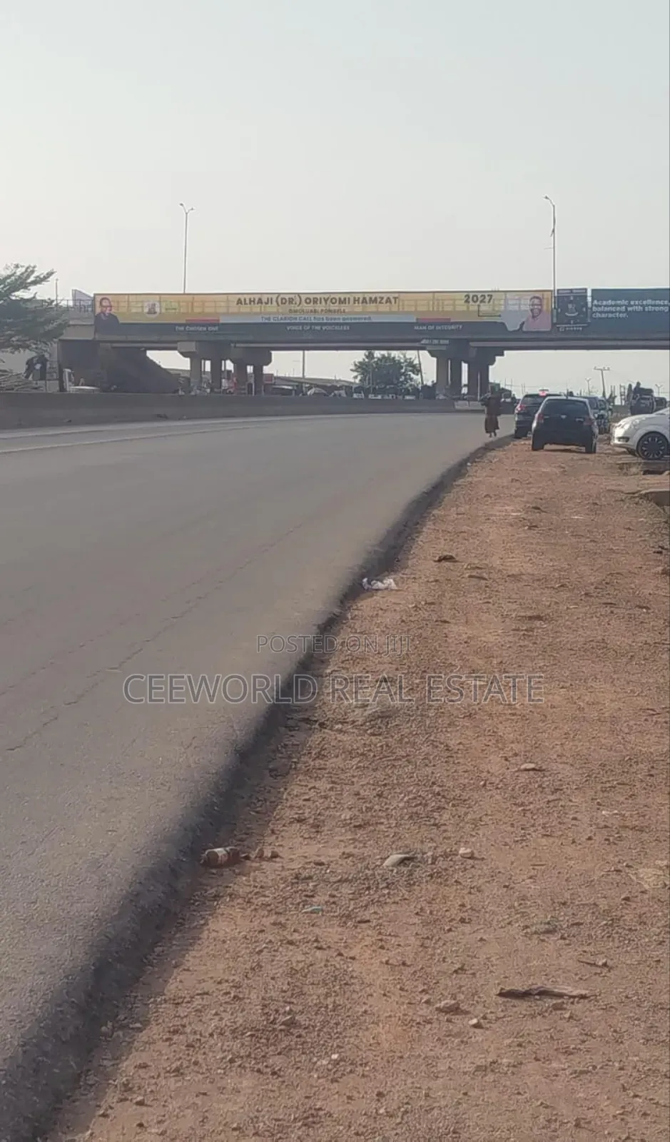 650sqm(With Around 1000sqm Setback Available for Sale at Akobo Bridge