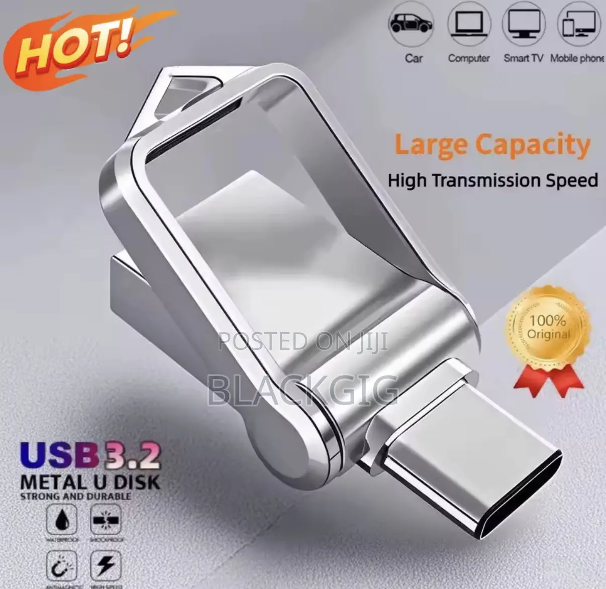 256gb Otg Flashdrive Typec Usb 2in1 Flash Drive 3.2 Memory Card