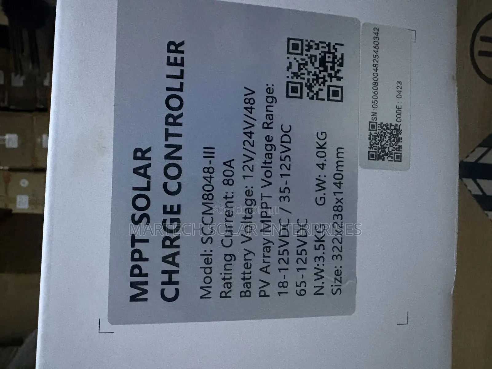 Felicity 80ah Solar Charge Controller 12/24/36/48v