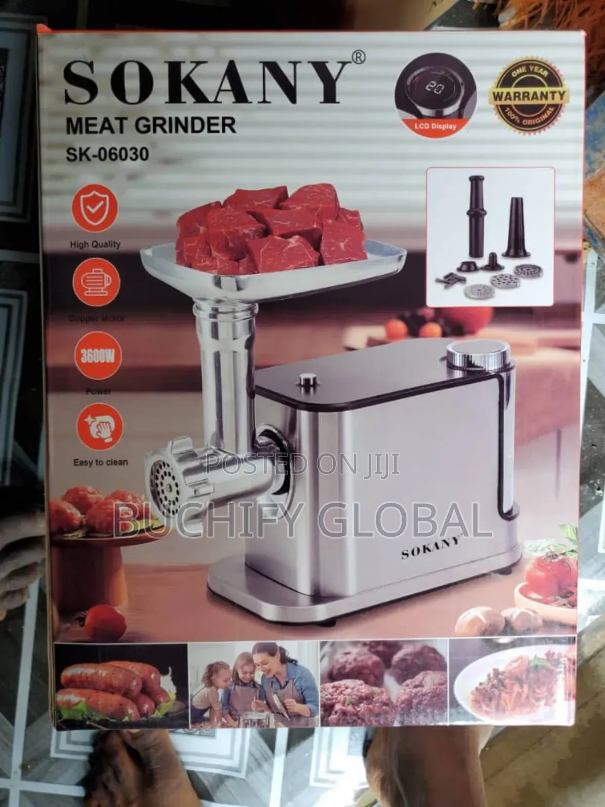 Sokany Meat Grinder