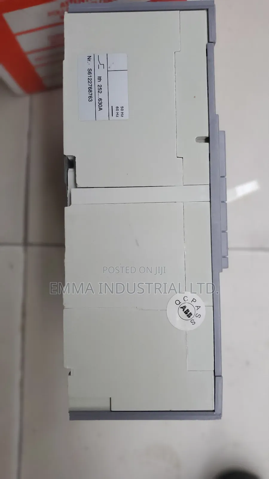 Abb Breaker 630a 3,Pole