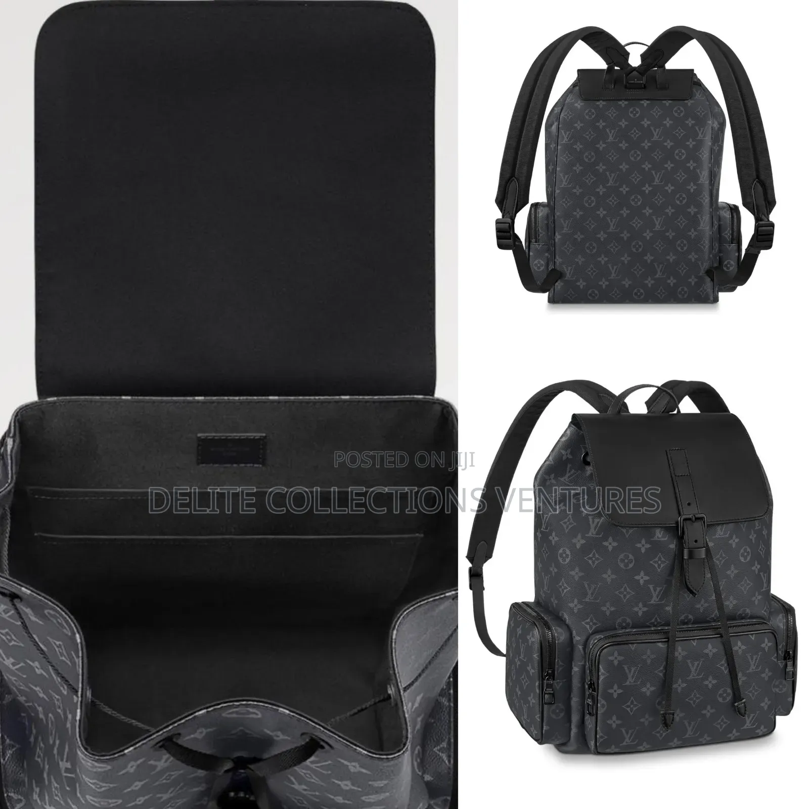 Louis Vuitton Trio Backpack Monogram Brown