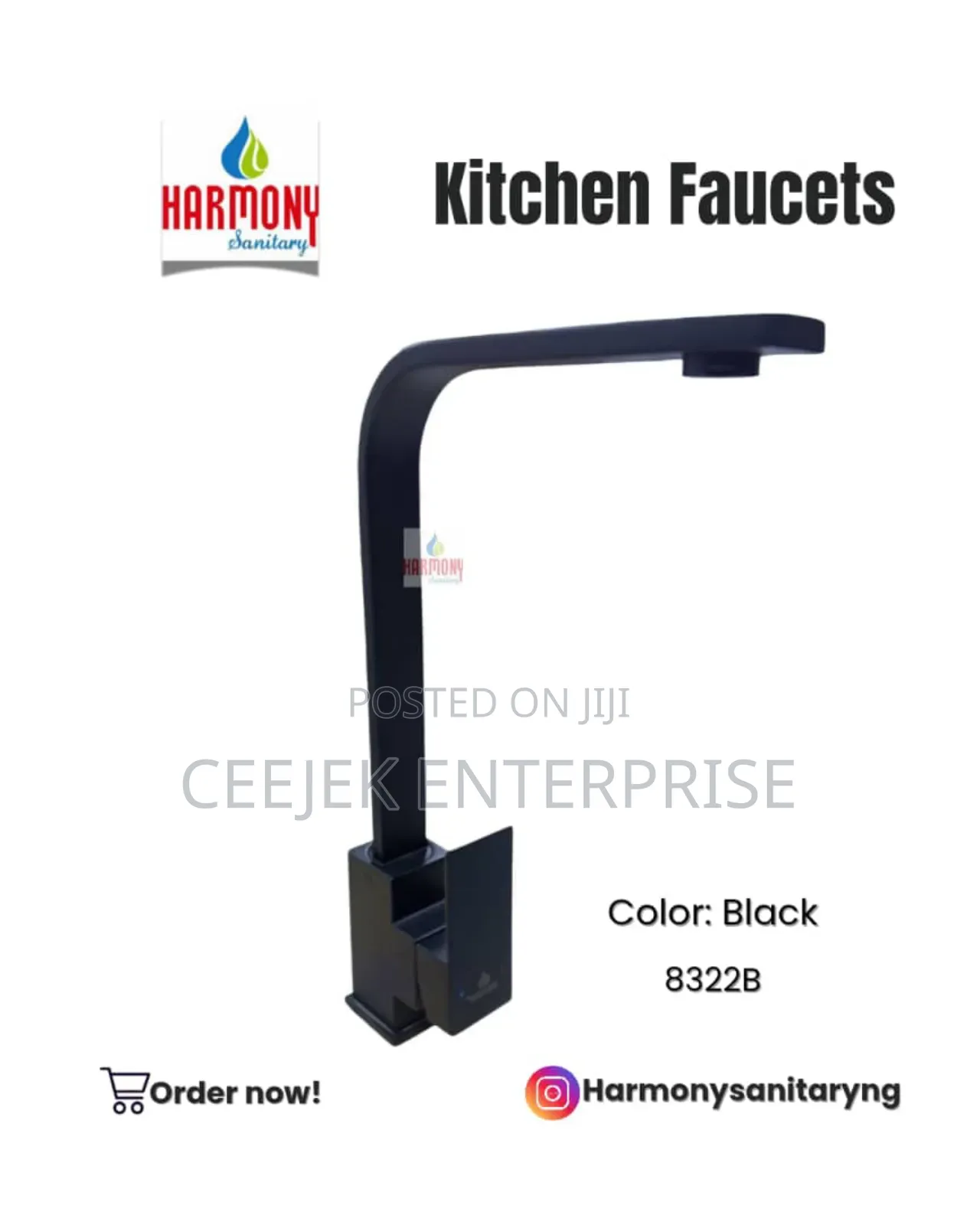 High Quality Square Kitchen Sink Mixer Tap