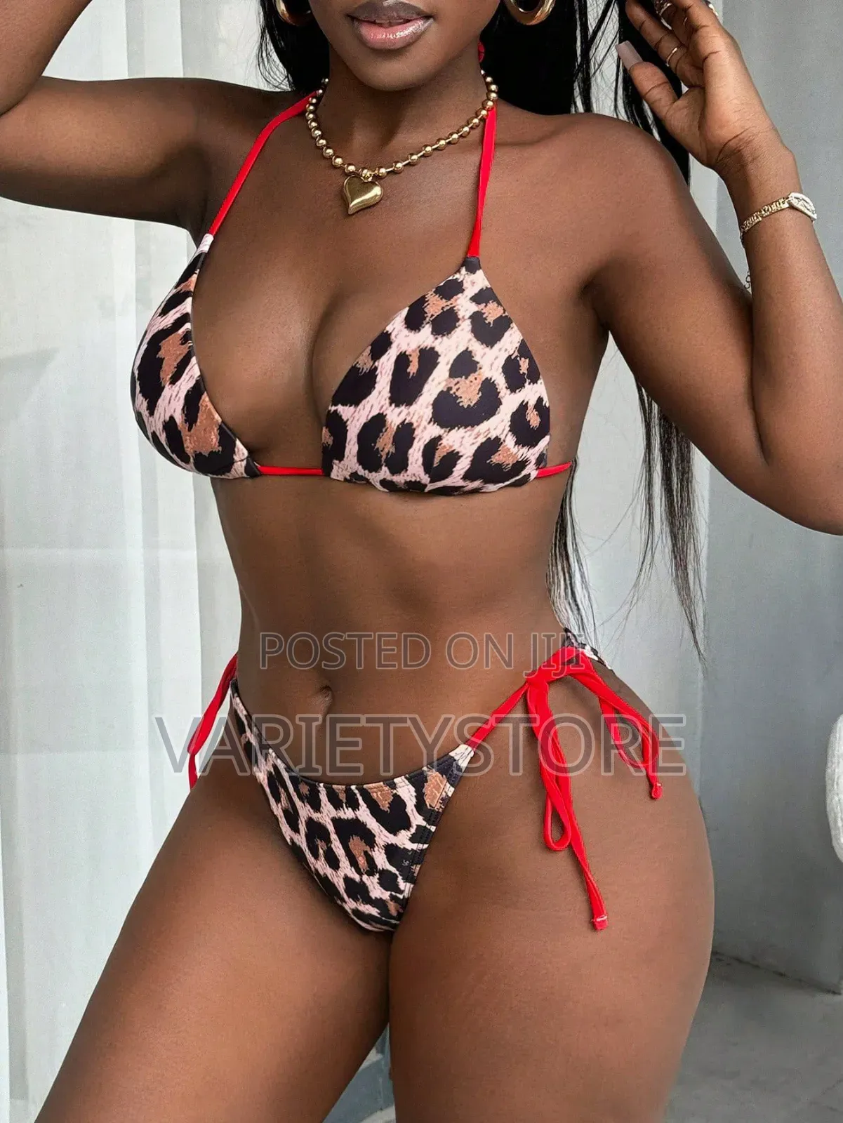 Three-Piece Set Bikini Tied Swimsuit Women's Swimwear