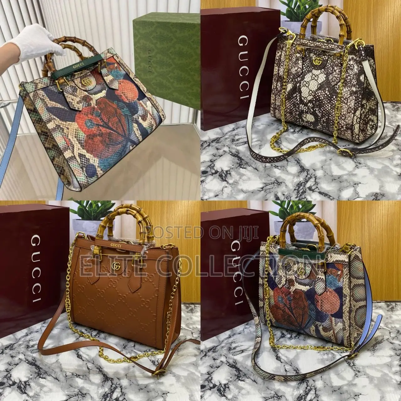 Luxury Gucci Bag Now Back in Stock Available in Colors Displayed