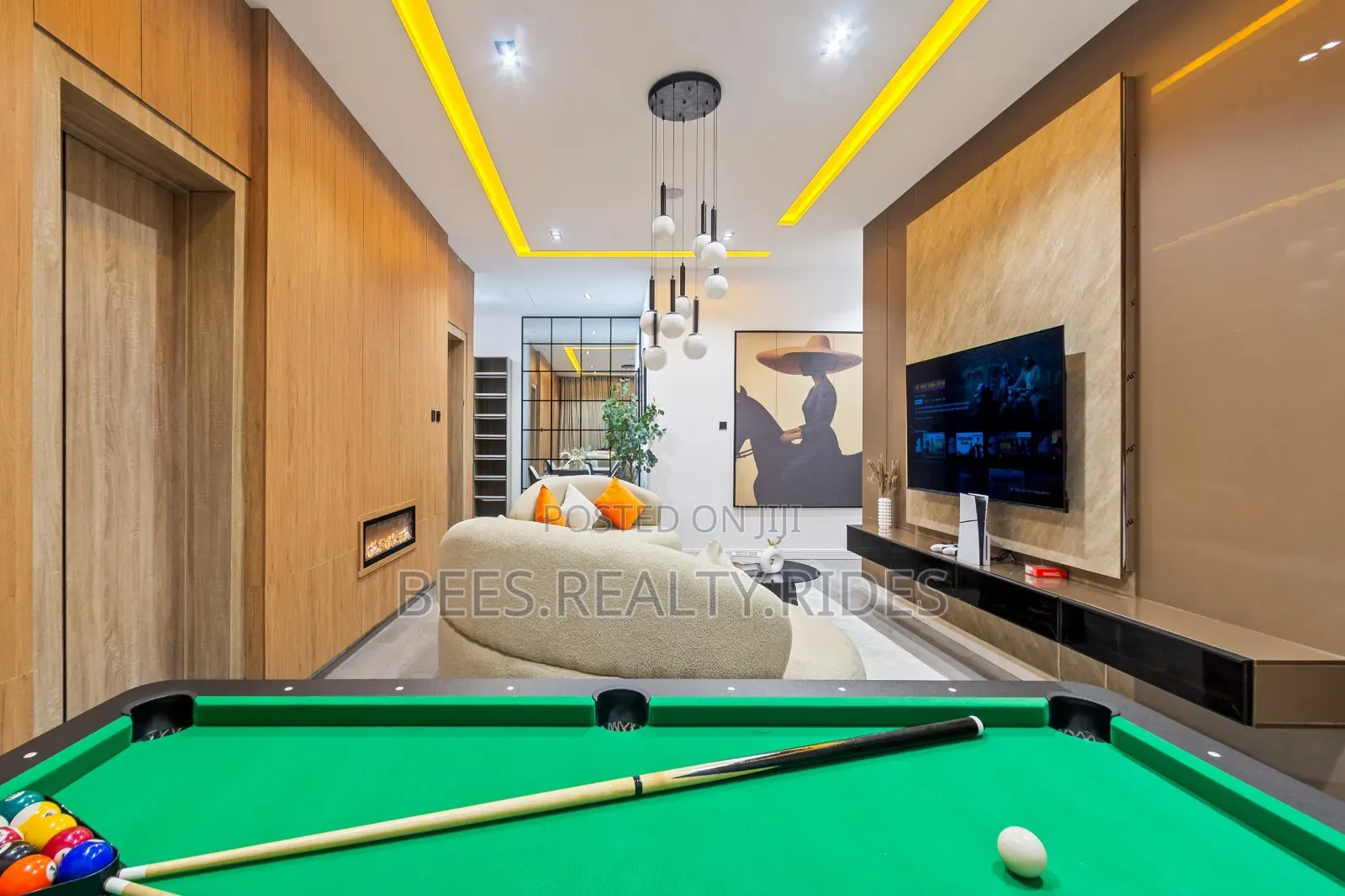 Brand New 2 Bedroom Apartment With a Pool, Gym and Ps5
