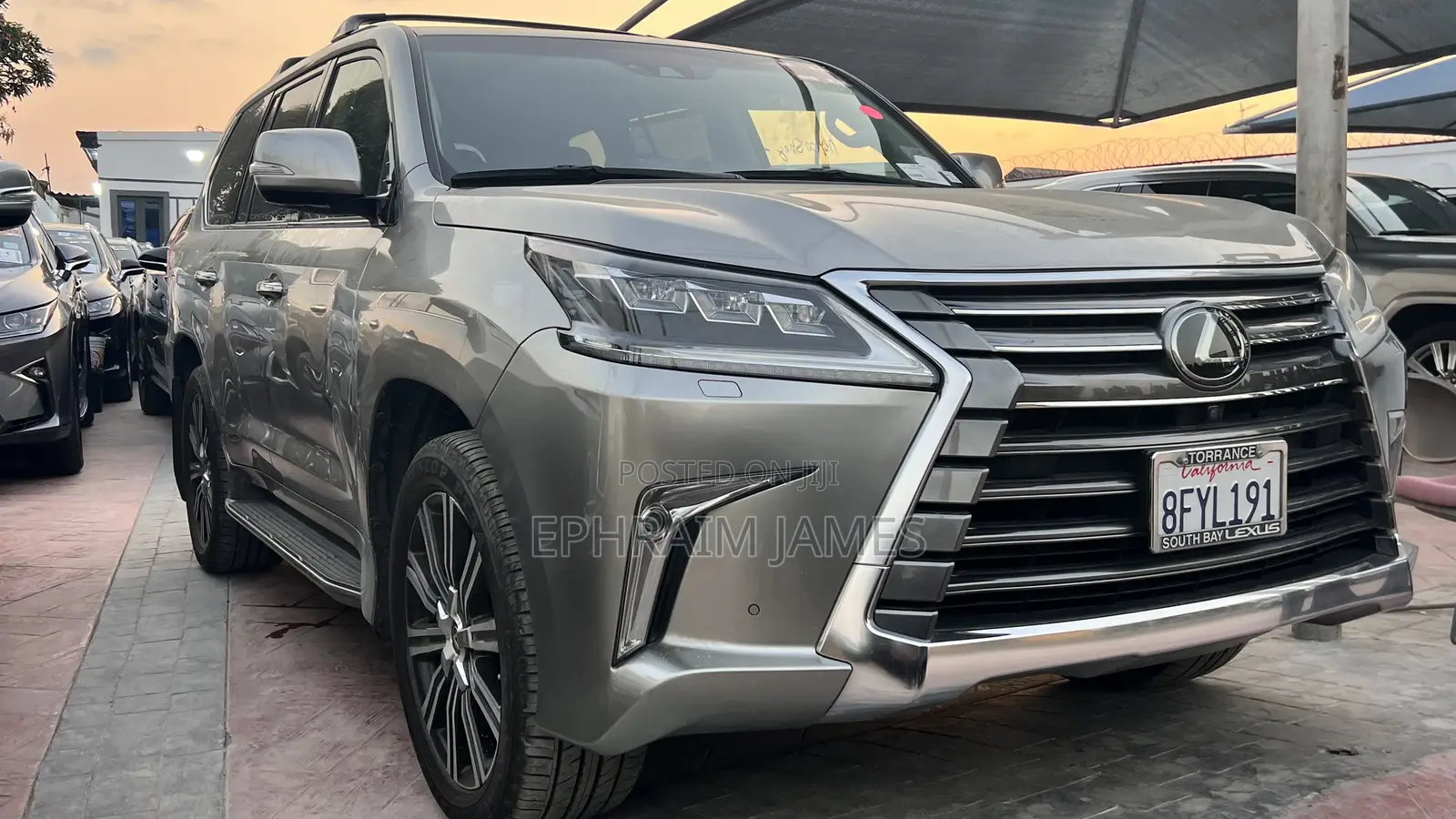 Lexus LX 570 AWD 2018 Gray