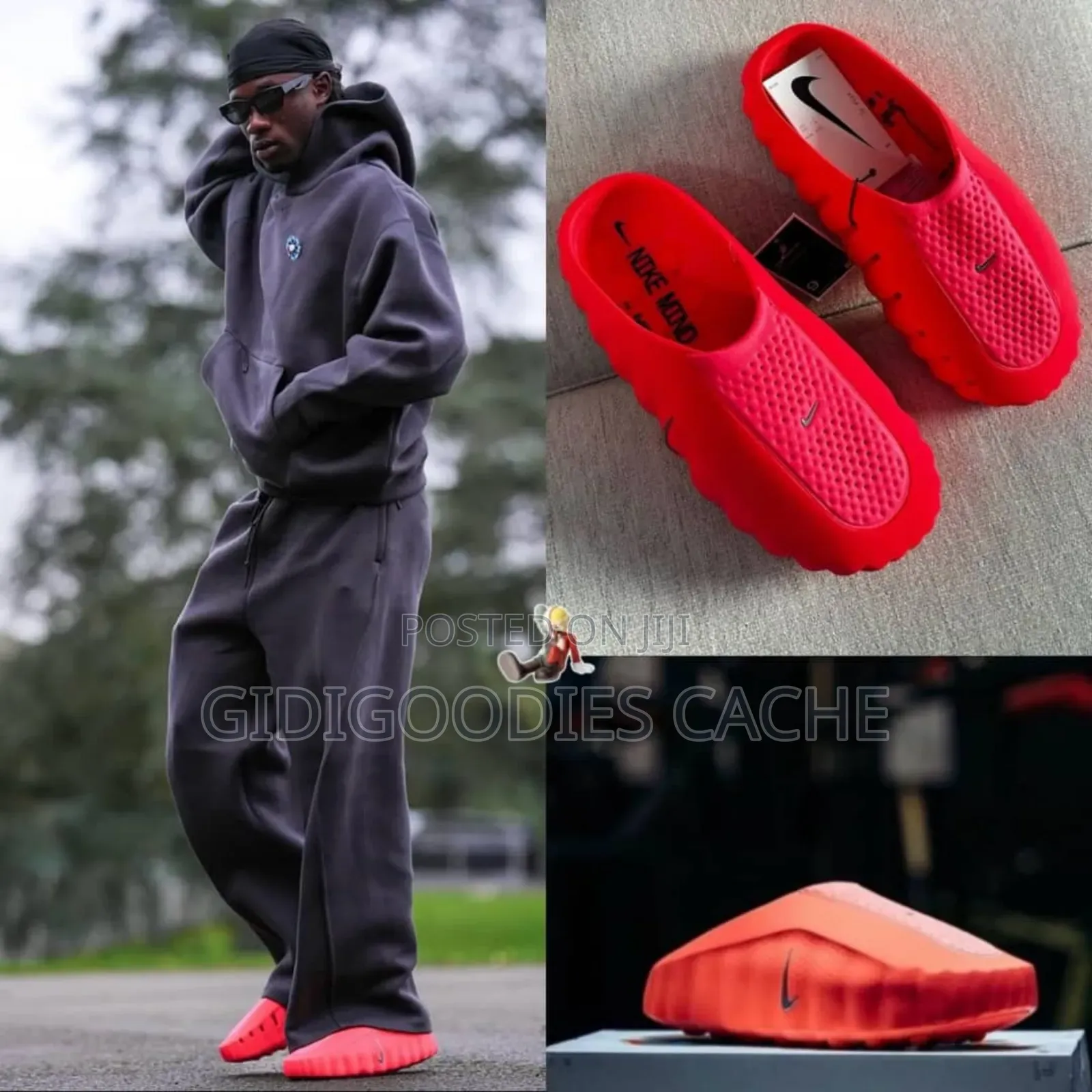 Nike Mind 001 Men's Pregame Mules Size 40-45