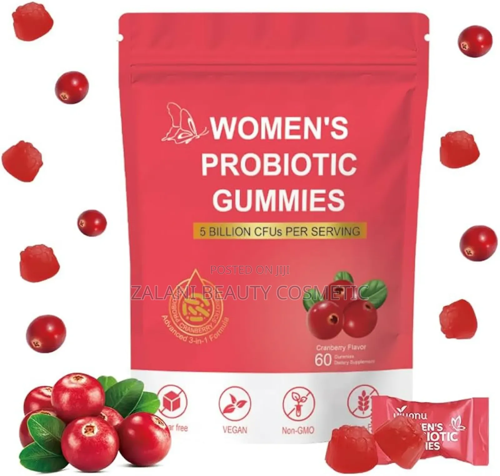 Vivonu Women's Probiotic Gummies. They Are a Dietary Supplement